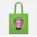 Baby Baphomet Devil Lime Green Tote Bag